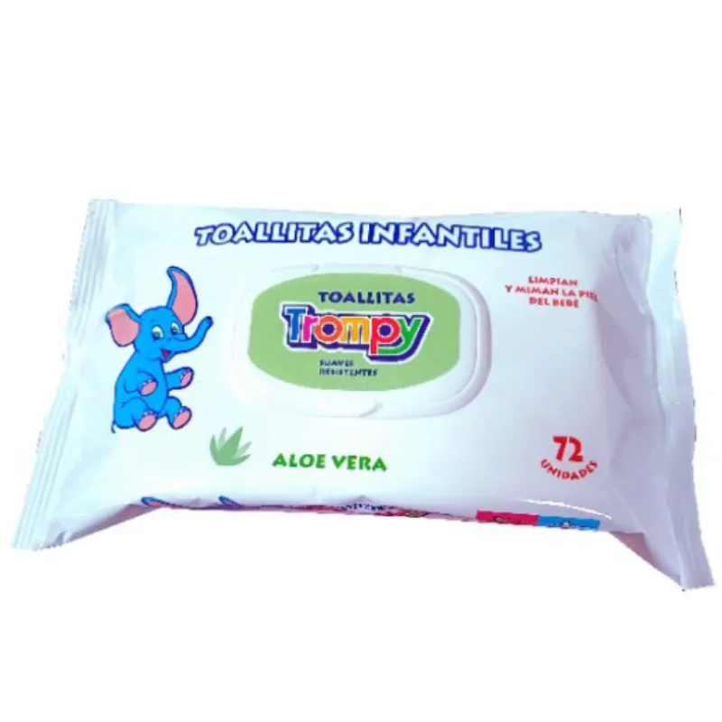 Trompy. Toallitas infantiles (Aloe Vera)