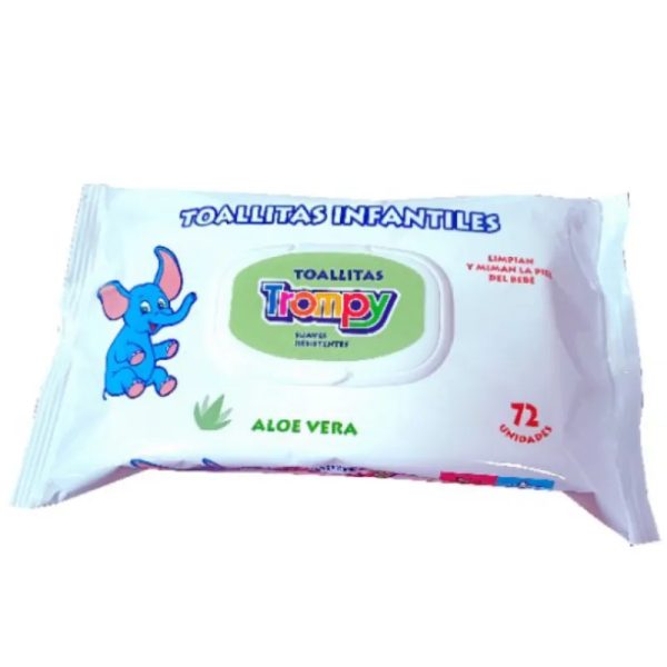Trompy. Toallitas infantiles (Aloe Vera)
