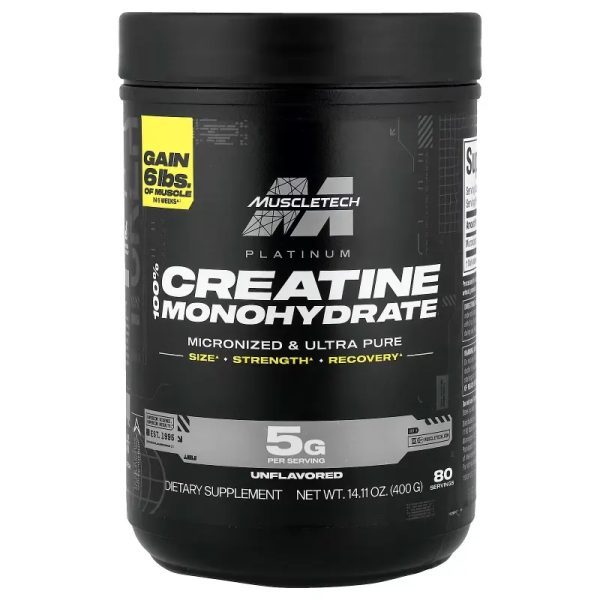 Creatina MuscleTech® – 80 Servicios