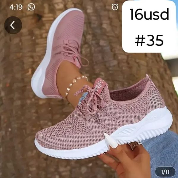Tenis rosa viejo