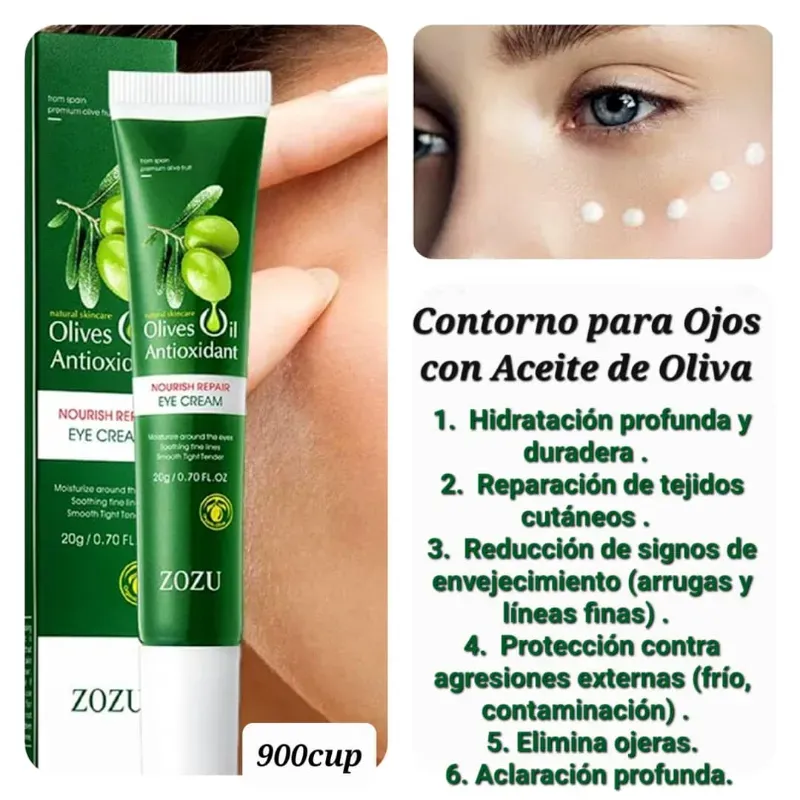 Contorno para ojos de Aceitunas