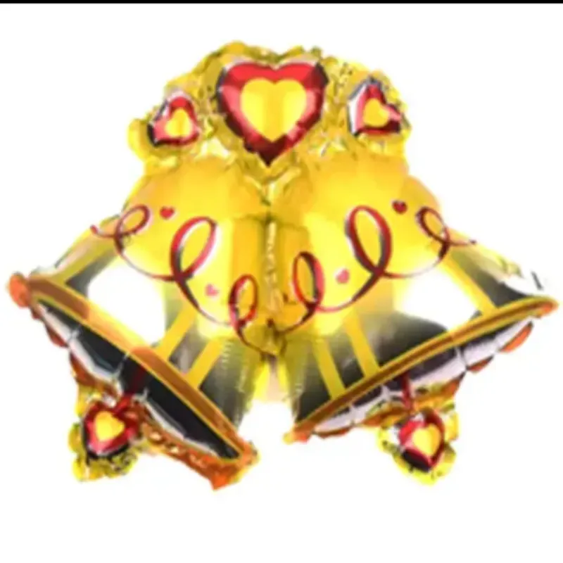 Globo Campanas navideñas 30cm