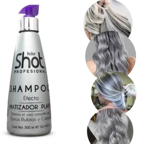 Shampoo Matizador Platino Shot