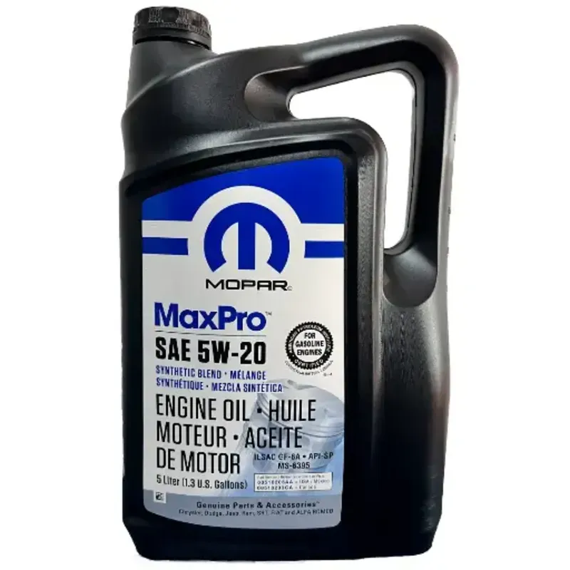 Aceite MOPART 5W-20 Dodge RAM