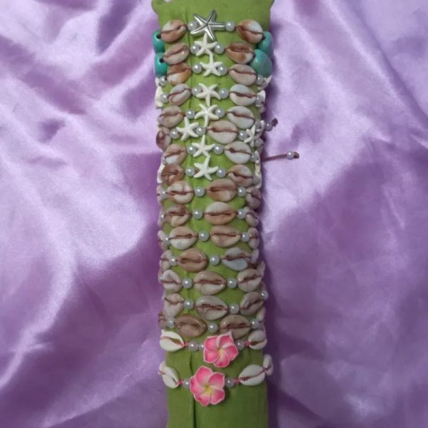 Pulseras de caracoles
