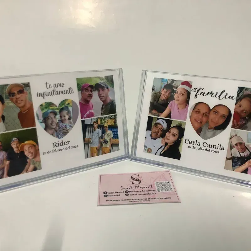 Pareja de cuadros de acrílico MOD2