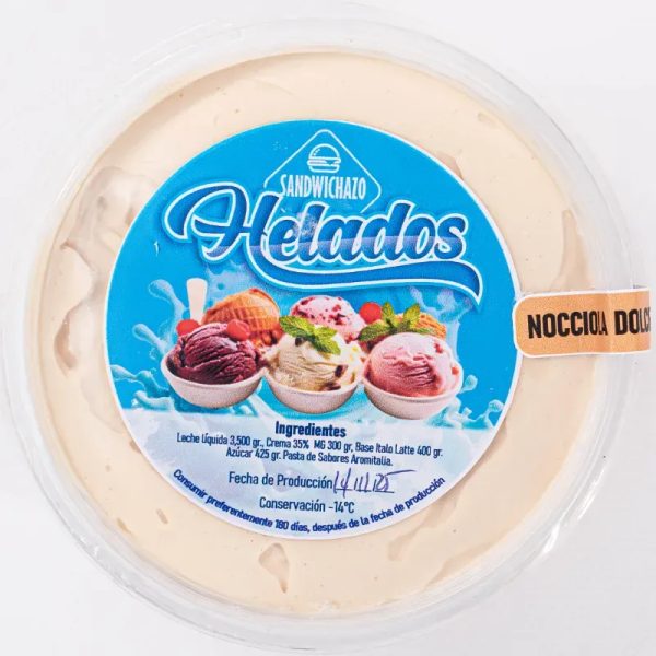 Helado Italiano Nocciolla