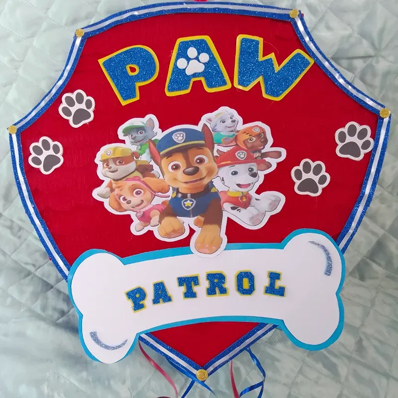 Piñata Escudo Paw Patrol