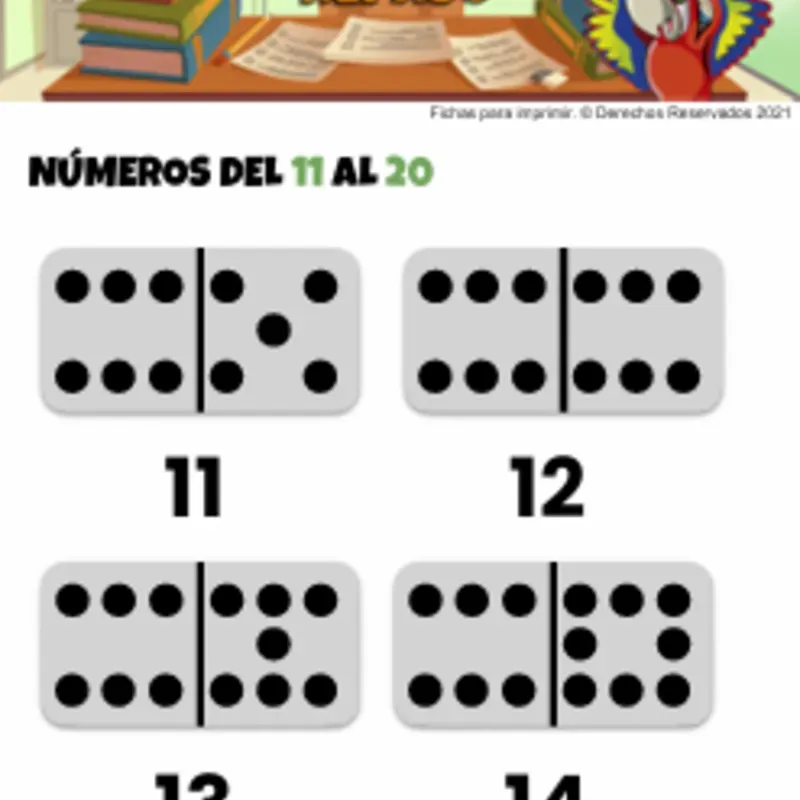 "¡Contemos Juntos del 11 al 20!"