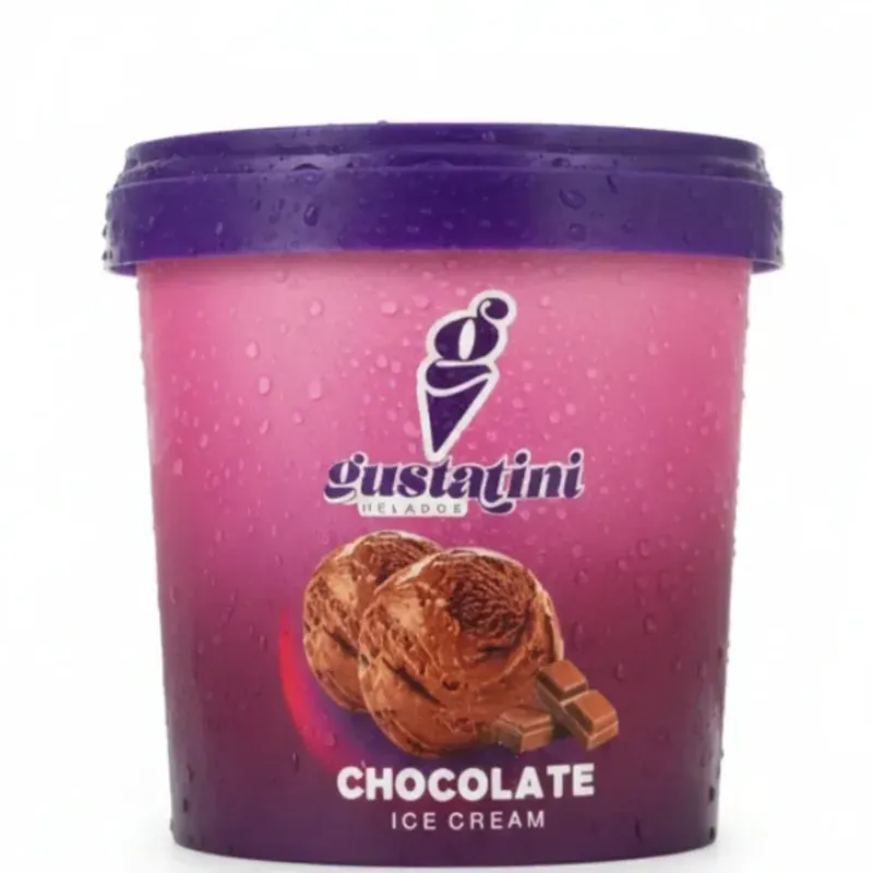 Pote de Helado de Chocolate de 1lit