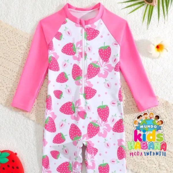 Enterizo de fresas 