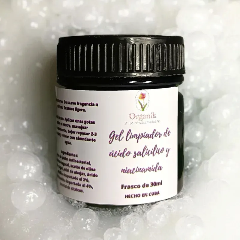 Gel de ácido salicílico y niacinamida