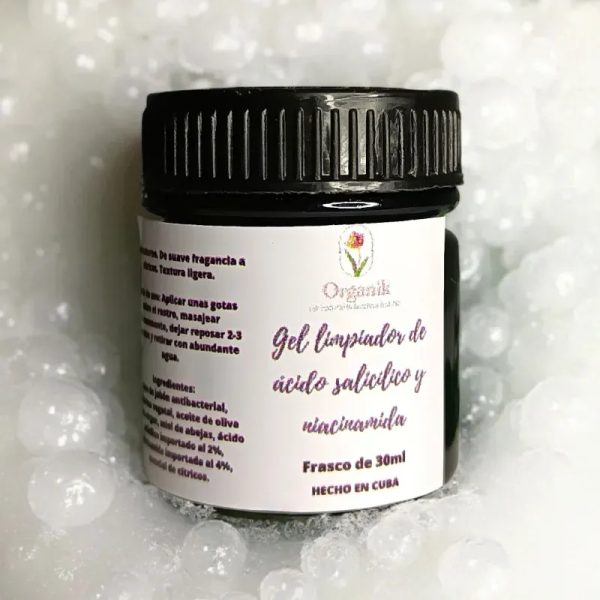 Gel de ácido salicílico y niacinamida