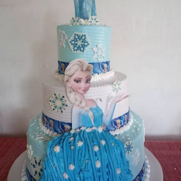 Pastel tres pisos Frozen