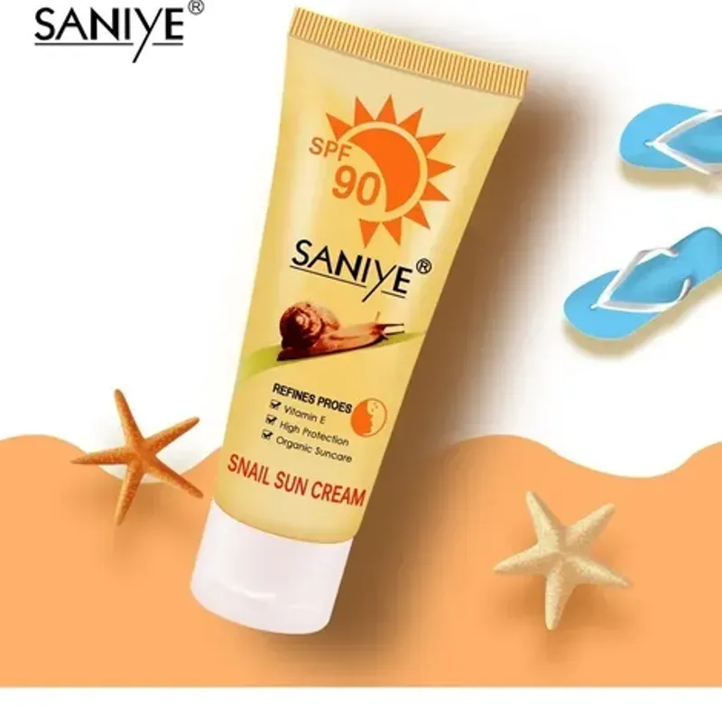 Protector Solar con Base Sanye de Baba de Caracol