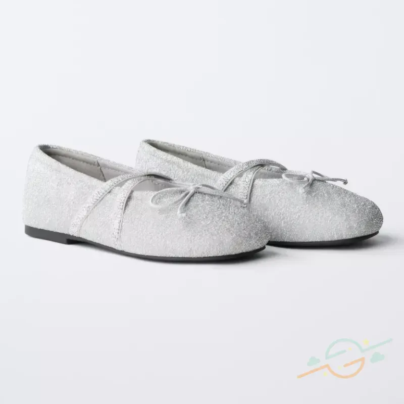 Bailarina plateada ZARA