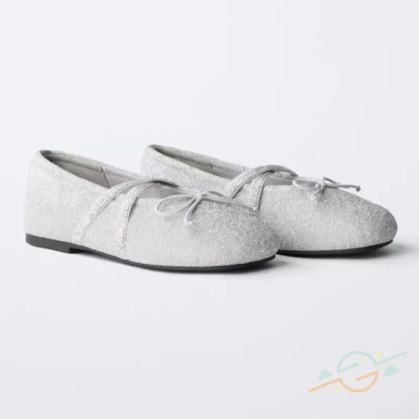 Bailarina plateada ZARA