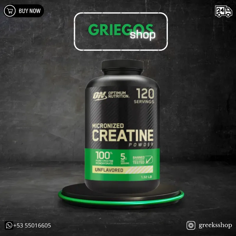 Creatina Micronizada "ON" | 120 servicios