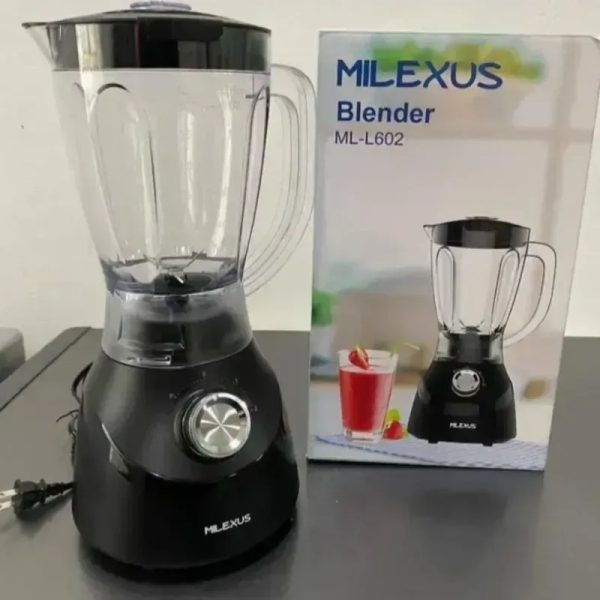 Licuadora MILEXUS 1, 5 litros vaso plástico