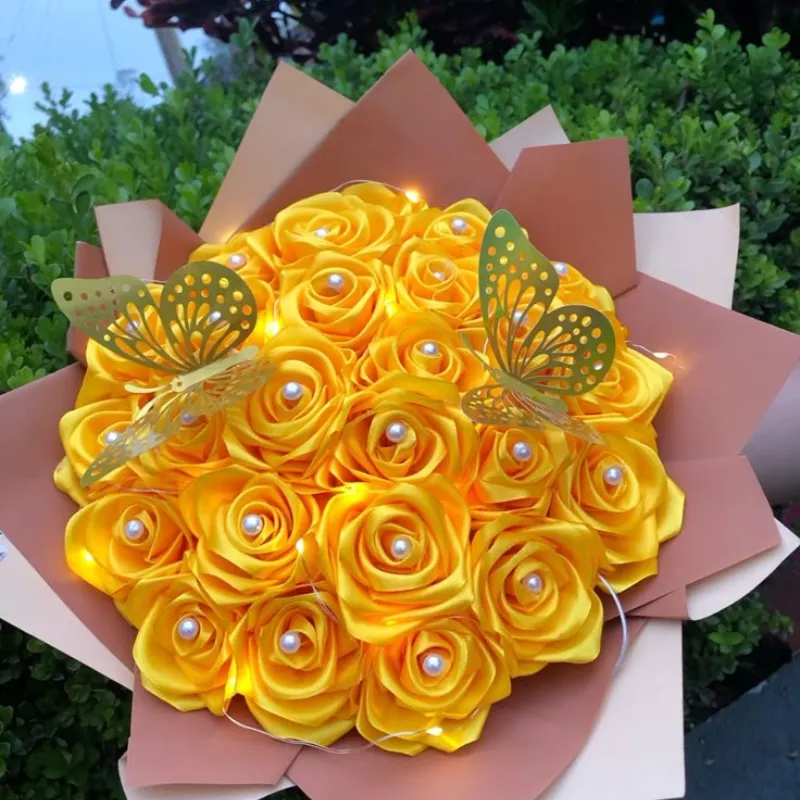 Ramo de Rosas eternas de 25 rosas