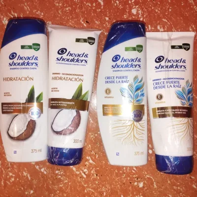 Juego de shampoo y acondicionador head shoulders control de caspa