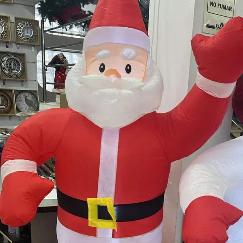 Muñeco inflable de navidad  Santa Claus.