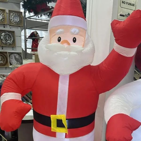 Muñeco inflable de navidad  Santa Claus.