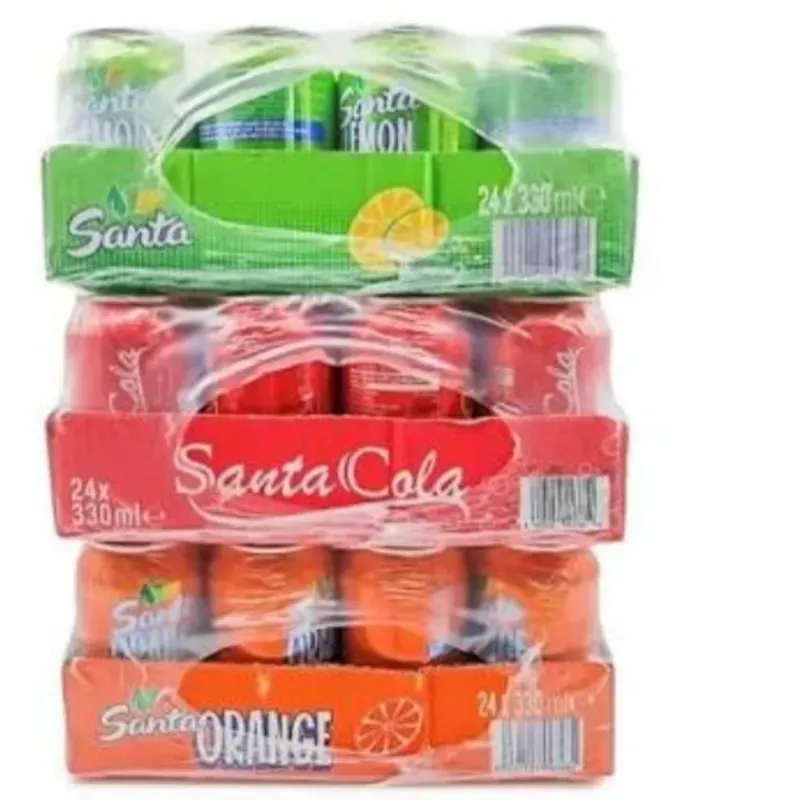 Caja de refresco de lata