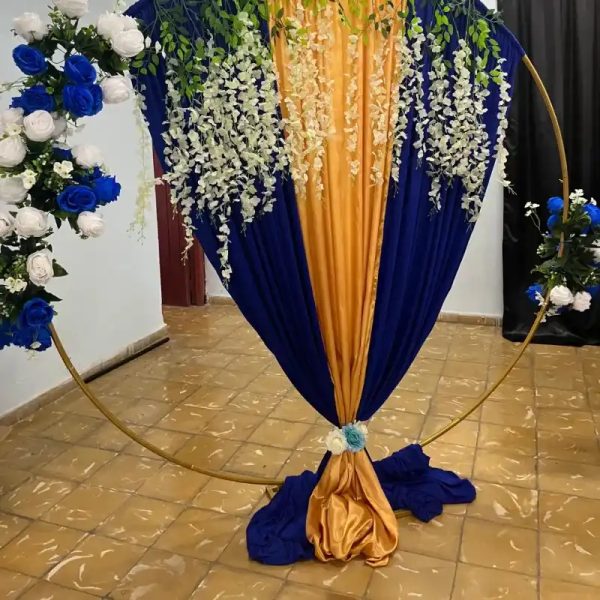Decoración con flores