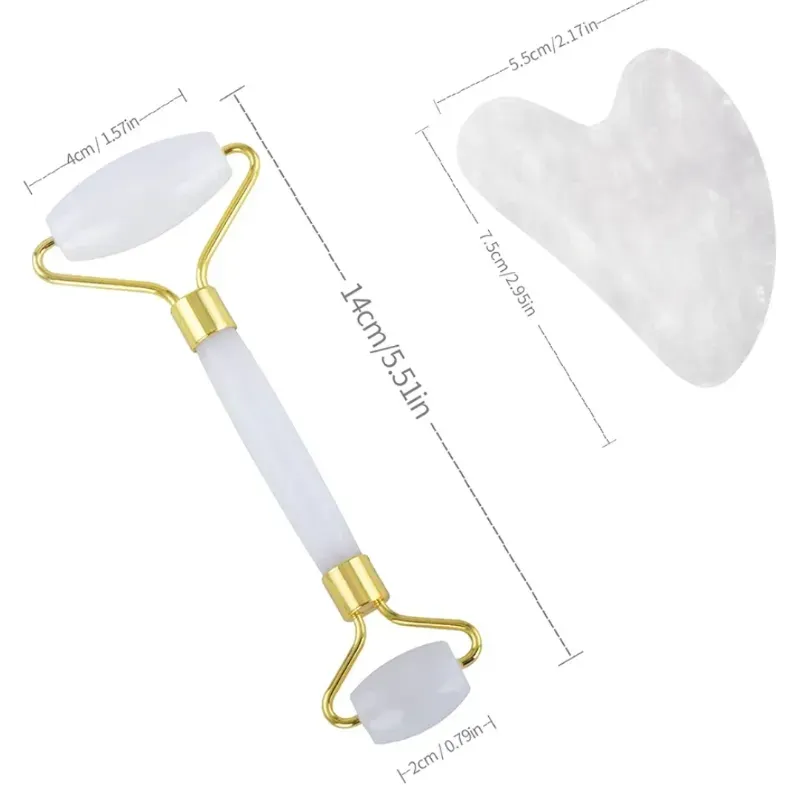 Rodillo facial y Gua Sha Hade