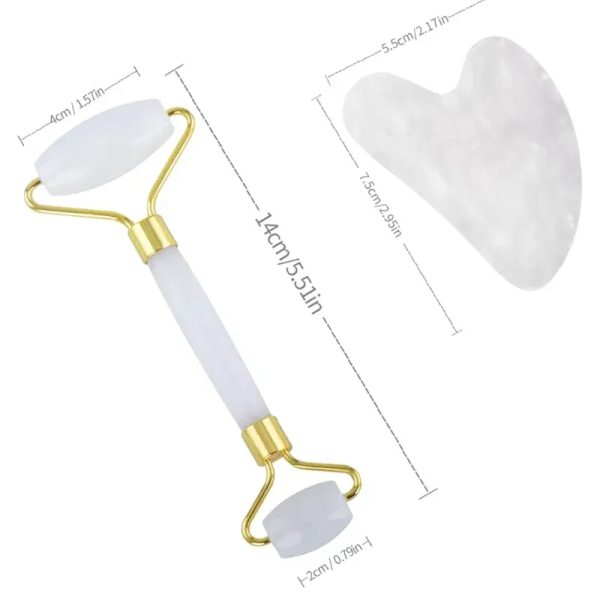 Rodillo facial y Gua Sha Hade