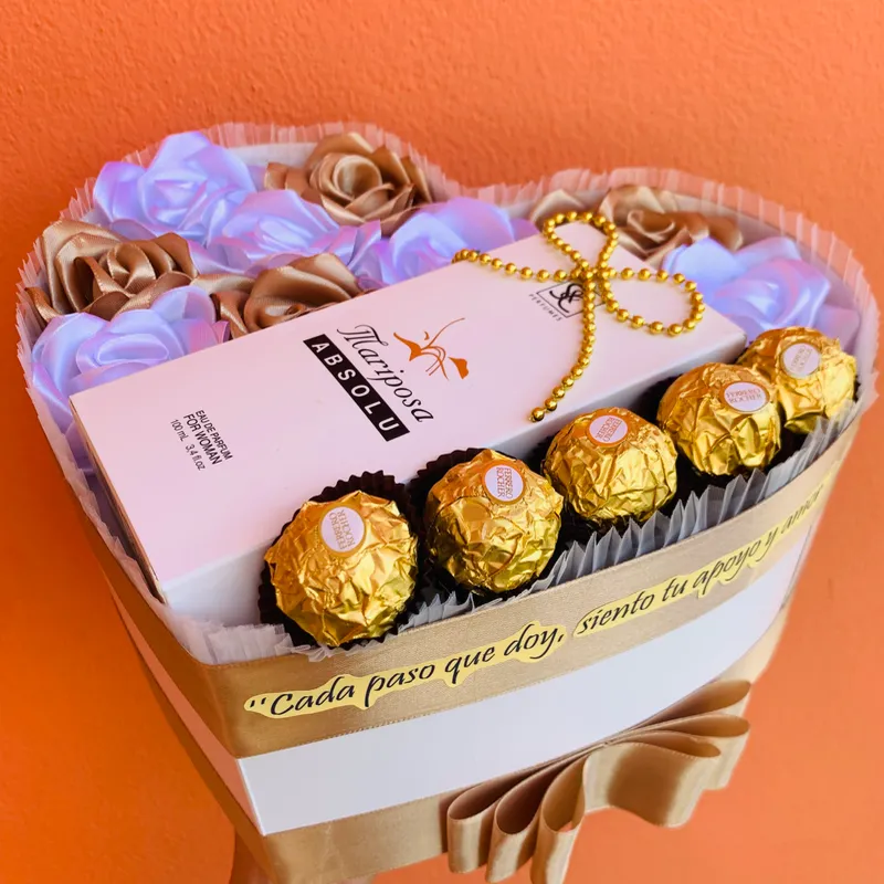 Caja Perfume y Rosas