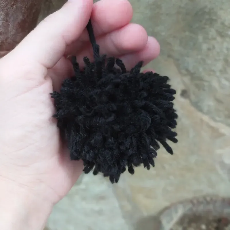 Pompón de estambre