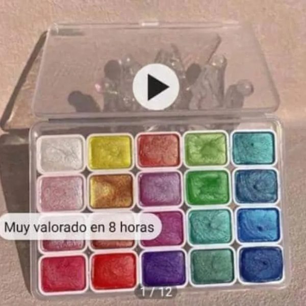 Acuarela brillante