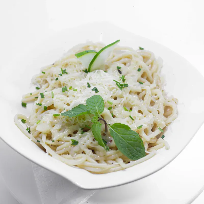 Espaguetis al Ajillo