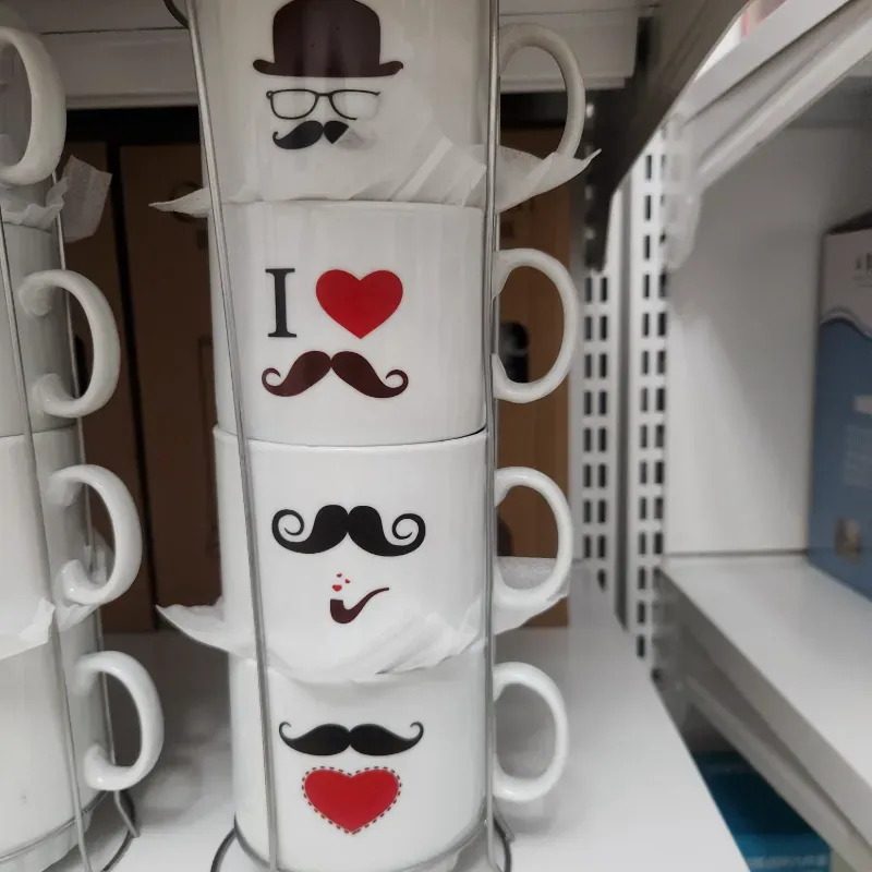 Set de tasas de cafe grandes