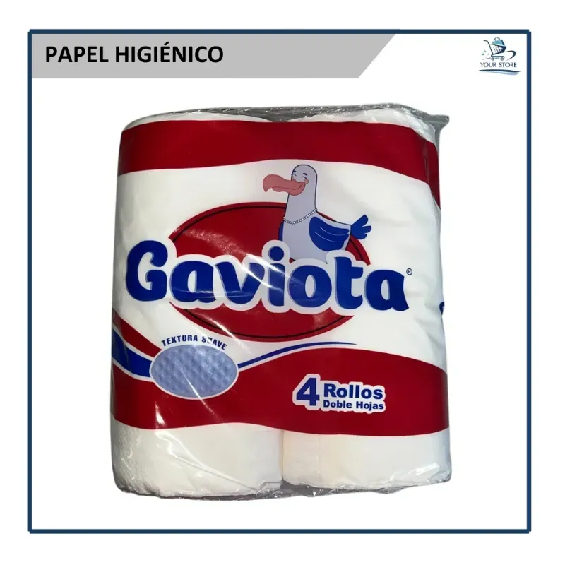 Papel Sanitario Gaviota (4u)