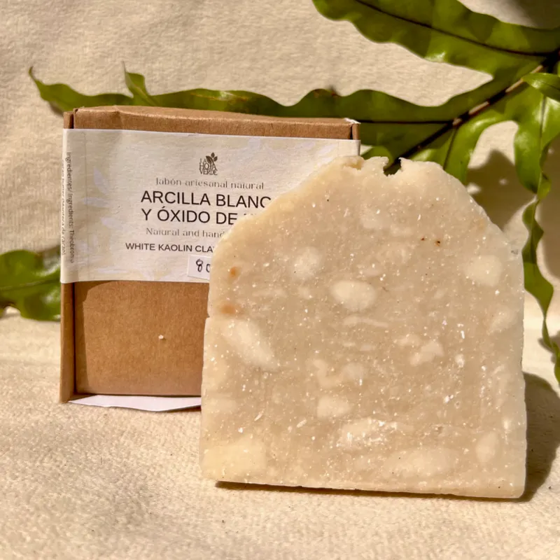 Jabón de Óxido de Zinc y Arcilla Blanca 