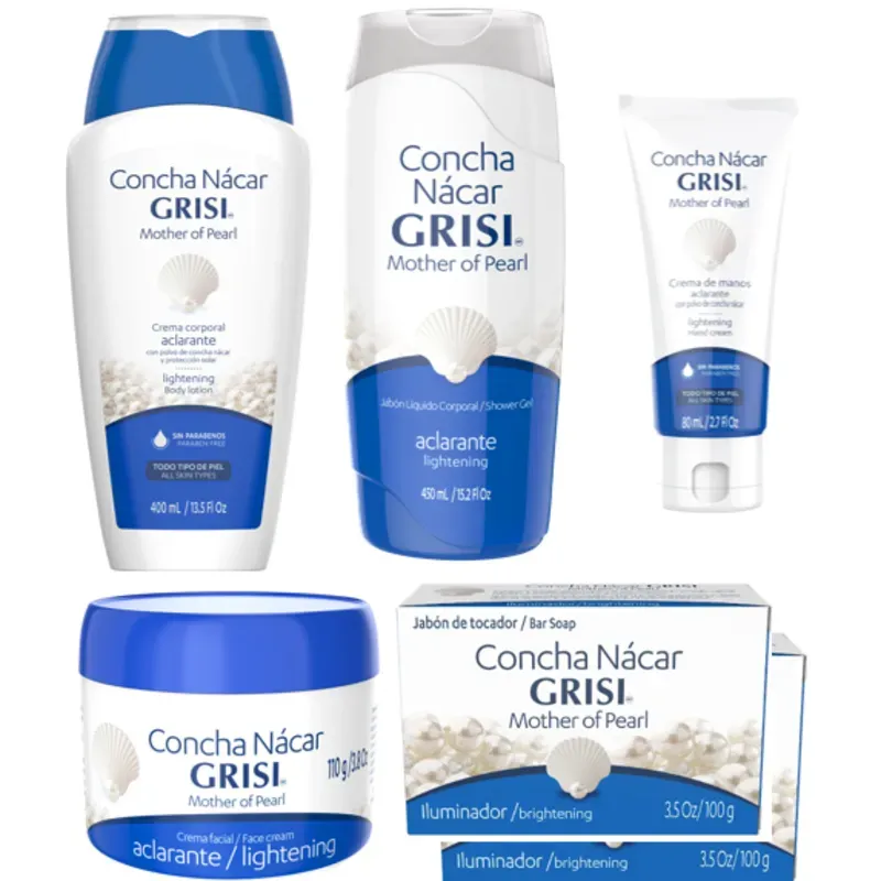 Combo GRISI Concha Nácar
