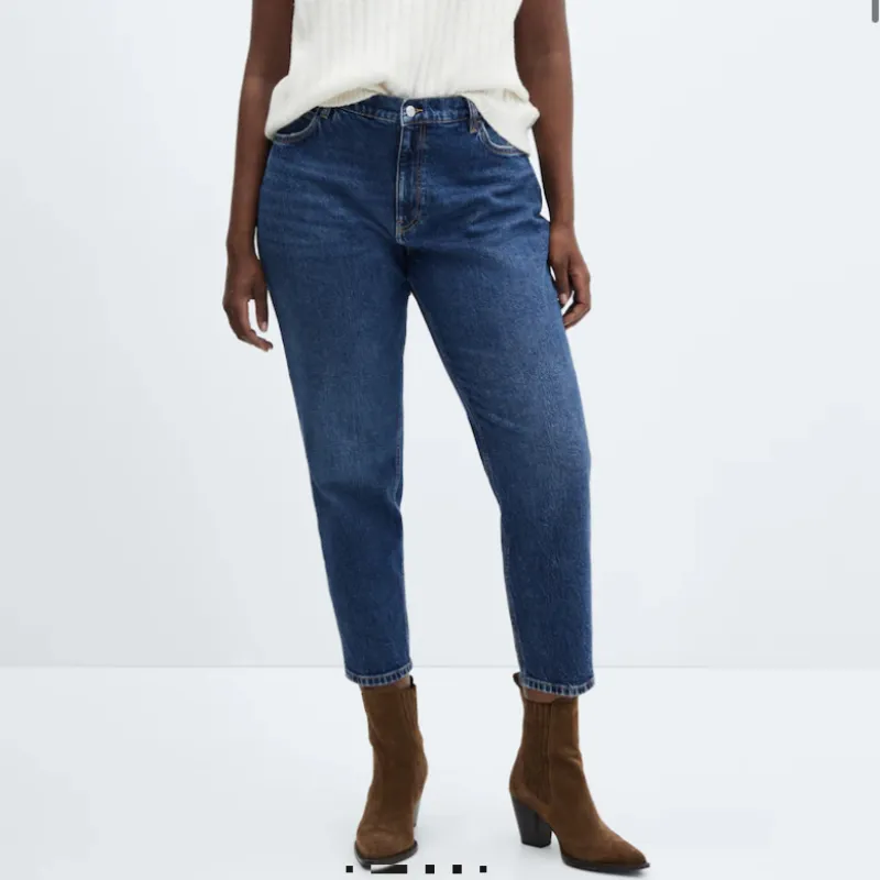 Jeans mom Mango