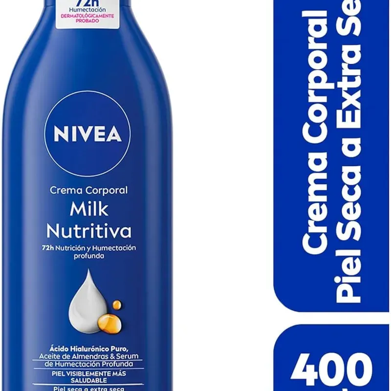 Crema Corporal Nivea 400ml  72h