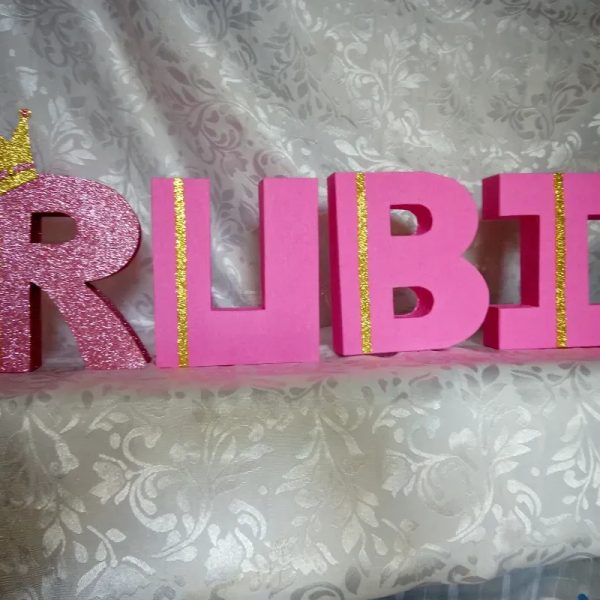 Letras en 3D