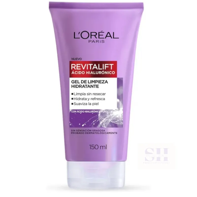 L'Oréal Paris Gel Limpiador Facial Revitalift Ácido Hialurónico