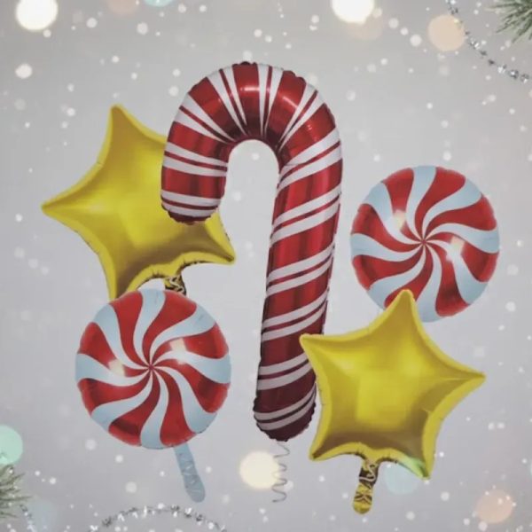 Set de globos navideño