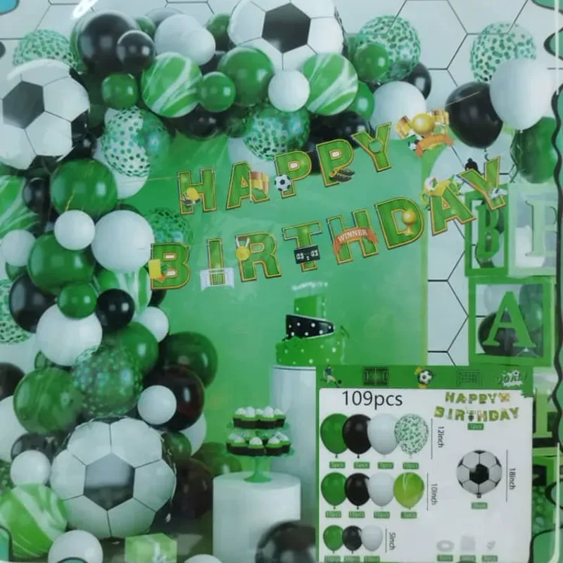 ‼️CODT09(A)- Set de Globos -Temática Fútbol‼️