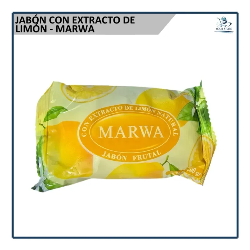 Jabón Frutal de Limón - Marwa (100g)
