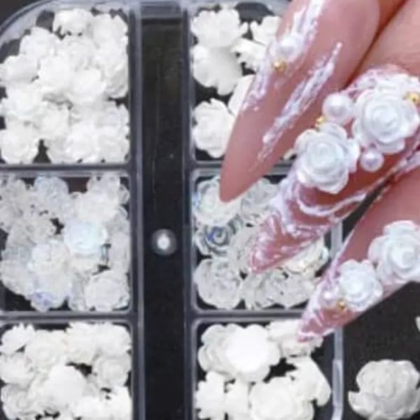 Cajitas de florecitas relieve