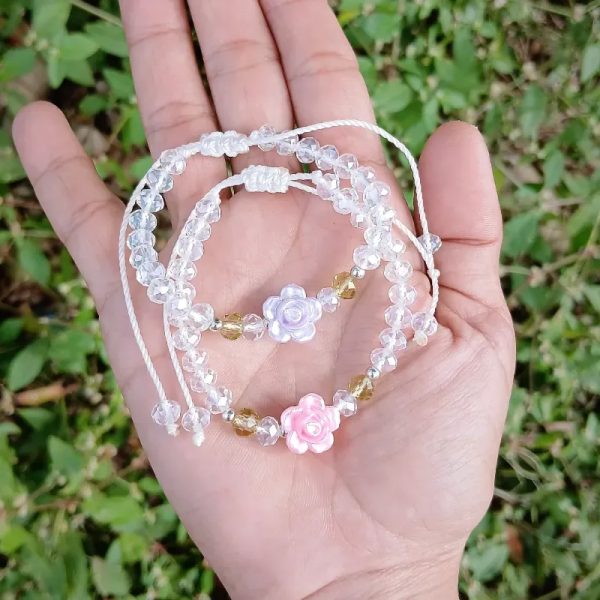 Pulseras con rosas