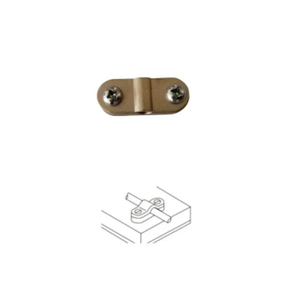 Abrazadera lineal de puesta a tierra de latón (compatible con conductor de 16mm²)