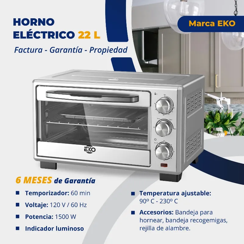  *Horno Eléctrico 22 L*